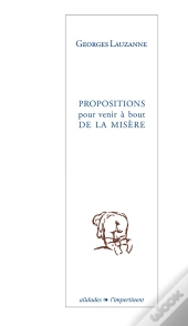 Propositions Pour Vaincre La Misère