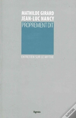 Capa do artigo Proprement Dit ; Entretien Sur Le Mythe