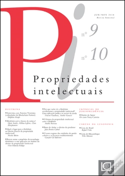 Capa do artigo Propriedades Intelectuais N.º 9 e N.º 10