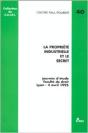 Propriete Industrielle Et Le Secret - Preview