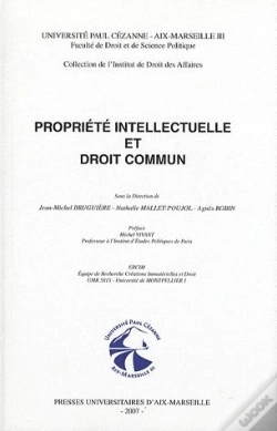 Capa do artigo Propriété Intellectuelle Et Droit Commun