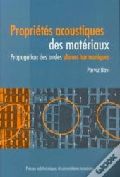 Propriétés Acoustiques Des Matériaux : Propagation Des Ondes Planes Harmoniques