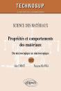 Propriétés & Comportements Des Matériaux ; Sciences Des Matériuax ; Du Microscopique Au Macroscopique (2e Édition) - Preview