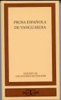 Prosa Española De Vanguardia . - Preview