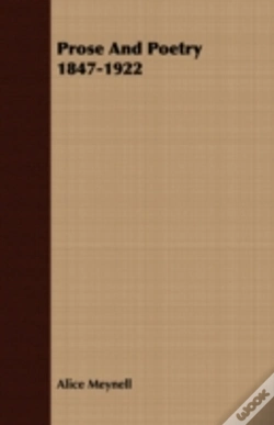 Capa do artigo Prose And Poetry 1847-1922
