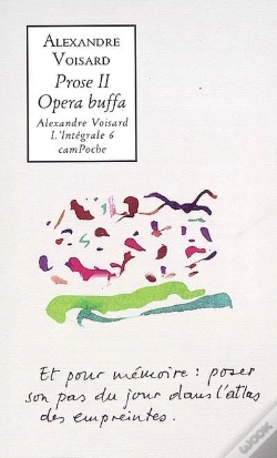Capa do artigo Prose T.2 ; Opera Buffa  (L'Integrale 6)