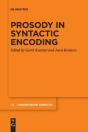 Prosody In Syntactic Encoding - Preview