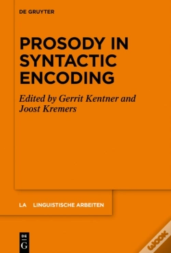 Capa do artigo Prosody In Syntactic Encoding