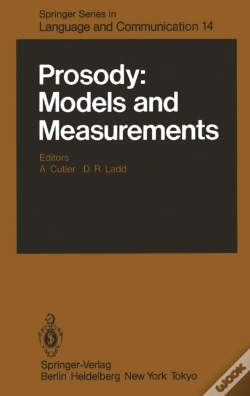 Capa do artigo Prosody: Models And Measurements
