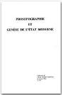Prosopographie Et Genese De L'Etat Moderne - Preview