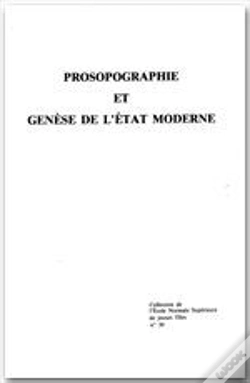 Capa do artigo Prosopographie Et Genese De L'Etat Moderne