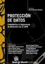 Capa do artigo Protección De Datos Comentarios Al Reglamento De Desarrollo De La Lopd