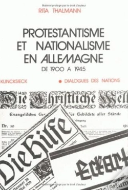 Capa do artigo Protestantisme Et Nationalisme En Allemagne, De 1900 À 1945