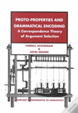 Capa do artigo Proto-Properties And Grammatical Encoding