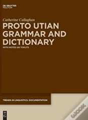 Capa do artigo Proto Utian Grammar And Dictionary
