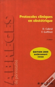 Capa do artigo Protocoles Cliniques En Obstétrique (3e Édition)