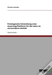 Capa do artigo Prototypische Entwicklung  Einer Elearning-Plattform Fur Die Lehre Im Universitaren Umfeld