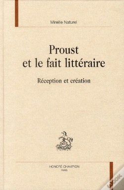 Capa do artigo Proust Et Le Fait Littéraire ; Réception Et Création