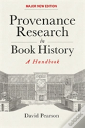 Capa do artigo Provenance Research In Book History