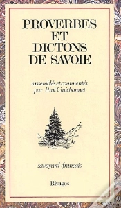 Capa do artigo Proverbes Et Dictons De Savoie