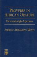 Proverbs In African Orature