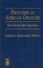 Proverbs In African Orature - Preview
