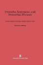 Proverbs, Sentences, And Proverbial Phrases - Preview