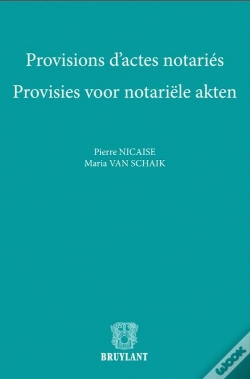 Capa do artigo Provisions D'Actes Notaries