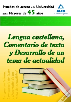 Capa do artigo Prueba De Acceso A La Universidad Para Mayores De 45 Años. Lengua Castellana, Comentario De Texto Y