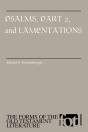 Psalms, Part 2, And Lamentations - Preview