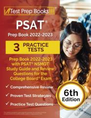 Psat Prep Book 2022-2023 With 3 Practice Tests
