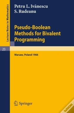 Capa do artigo Pseudo-Boolean Methods For Bivalent Programming