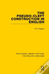 Pseudo-Cleft Construction In English