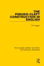 Pseudo-Cleft Construction In English - Preview