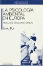 Psicologia Ambiental En Europa,La - Preview