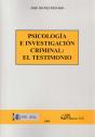 Psicología E Investigación Criminal: El Testimonio - Preview
