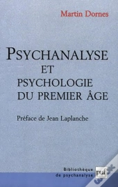 Psychanalyse Et Psychologie Du Premier Âge