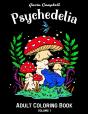 Psychedelia Adult Coloring Book - Preview