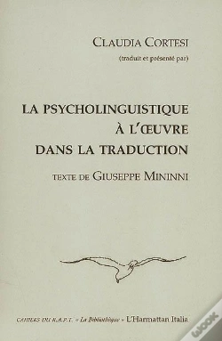 Capa do artigo Psycholinguistique À L'Oeuvre Dans La Traduction ; Texte De Giuseppe Mininni
