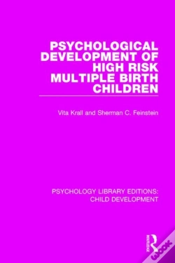 Capa do artigo Psychological Development Of High Risk Multiple Birth Children