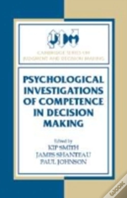 Capa do artigo Psychological Investigations Of Competence In Decision Making