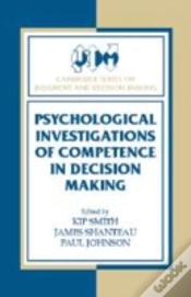 Capa do artigo Psychological Investigations Of Competence In Decision Making