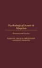 Psychological Issues In Adoption - Preview