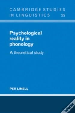 Capa do artigo Psychological Reality In Phonology