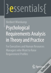 Psychological Requirements Analysis In Theory And Practice