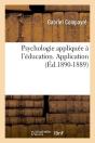 Psychologie Appl Education Edition 1890 1889 - Preview