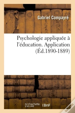 Capa do artigo Psychologie Appl Education Edition 1890 1889