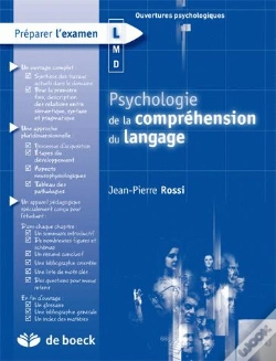 Capa do artigo Psychologie De La Compréhension Du Langage