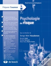 Capa do artigo Psychologie Du Risque