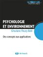 Psychologie Et Environnement ; Des Concepts Aux Applications - Preview